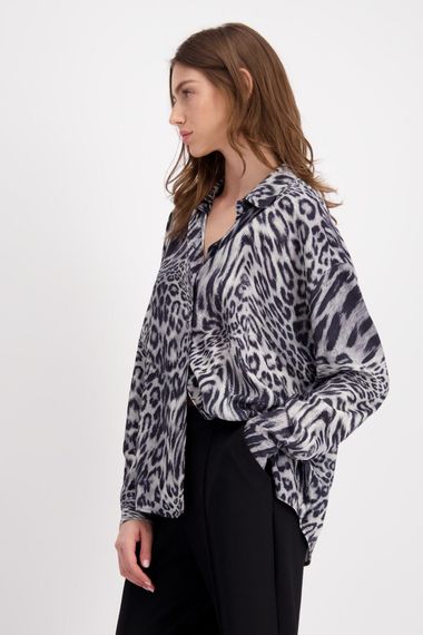 MONARI Блуза с анималистичным принтом