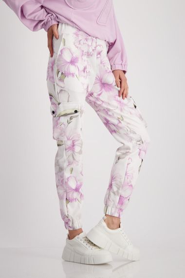 MONARI Брюки с цветочным принтом