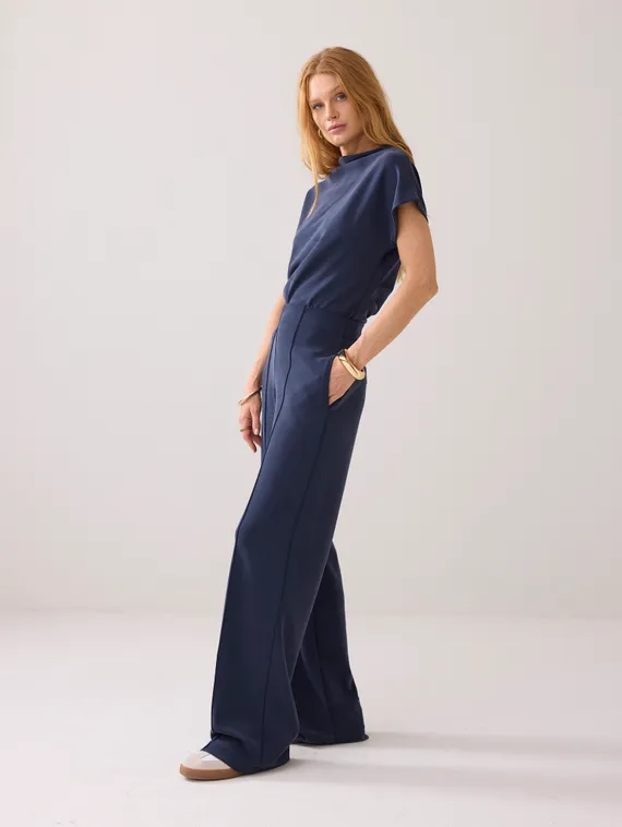 SUMMUM Брюки трикотажные со стрелками