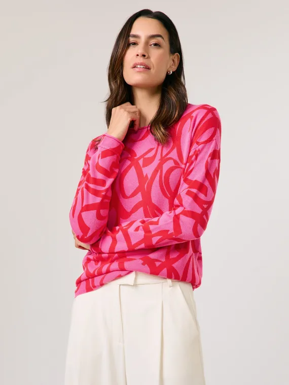 GERRY WEBER Джемпер с принтом