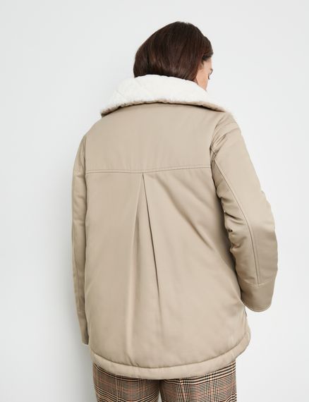 GERRY WEBER Куртка с искусственным мехом