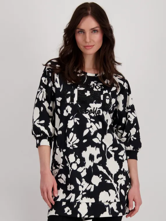 MONARI Толстовка с цветочным принтом