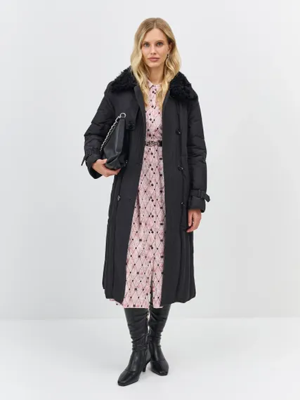 BULMER Пуховое пальто с мехом