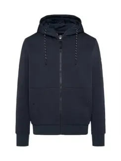 CAMP DAVID Куртка-свитшот с нейлоновым капюшоном