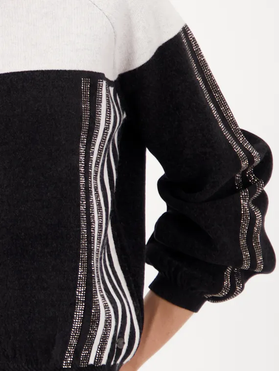 MONARI Вязаный кардиган со стразами