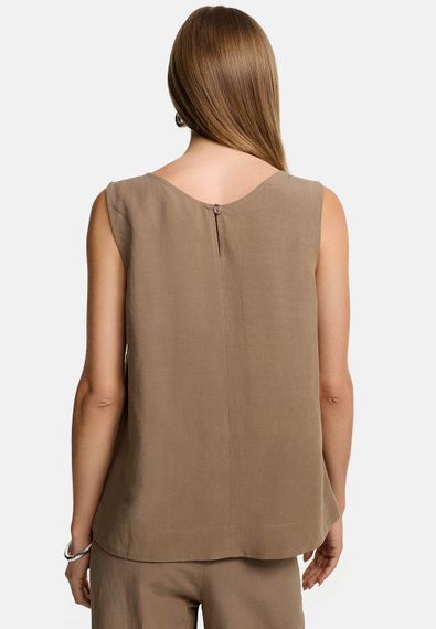 CATNOIR Топ из смеси вискозы и льна