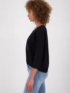 MONARI Футболка со стразами 3/4 рукав