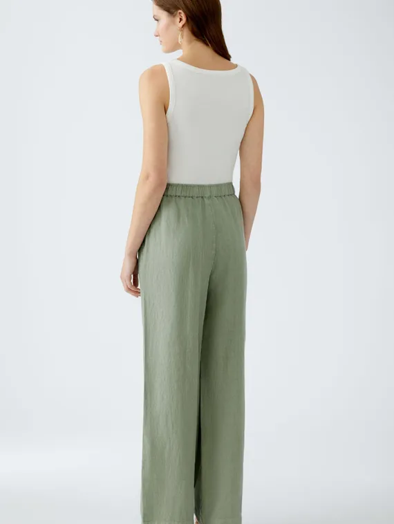 Oui Брюки из летнего льна