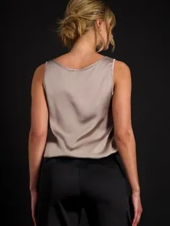 MONARI Топ сатиновый