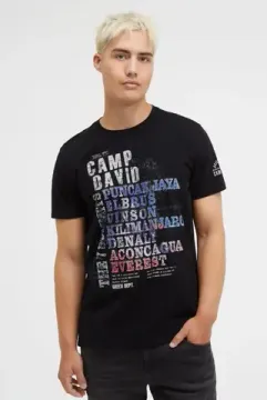 CAMP DAVID Футболка с надписью