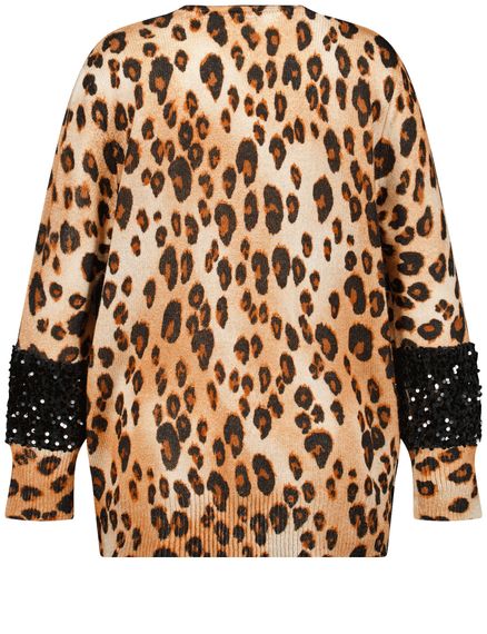 SAMOON Кардиган с пайетками