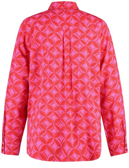 GERRY WEBER Блуза вискозная с принтом