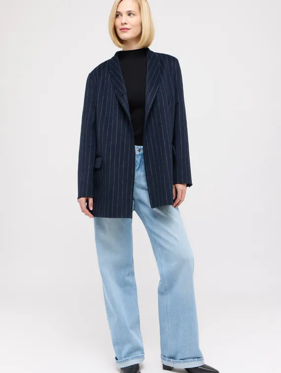 ANGELS Джинсы голубые с отворотами