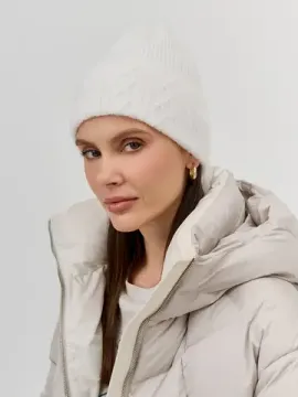 BULMER Шапка-бини с декором "косы"