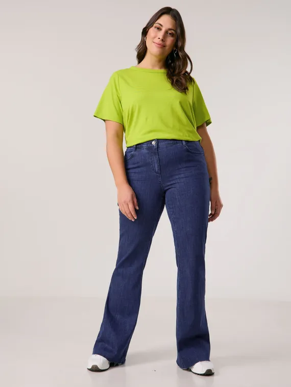 SAMOON Джинсы расклешенные