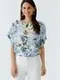 Oui Блузка с цветочным принтом