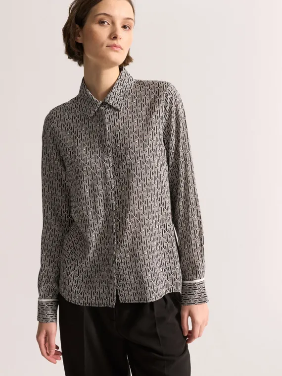 UNQ Блуза с принтом