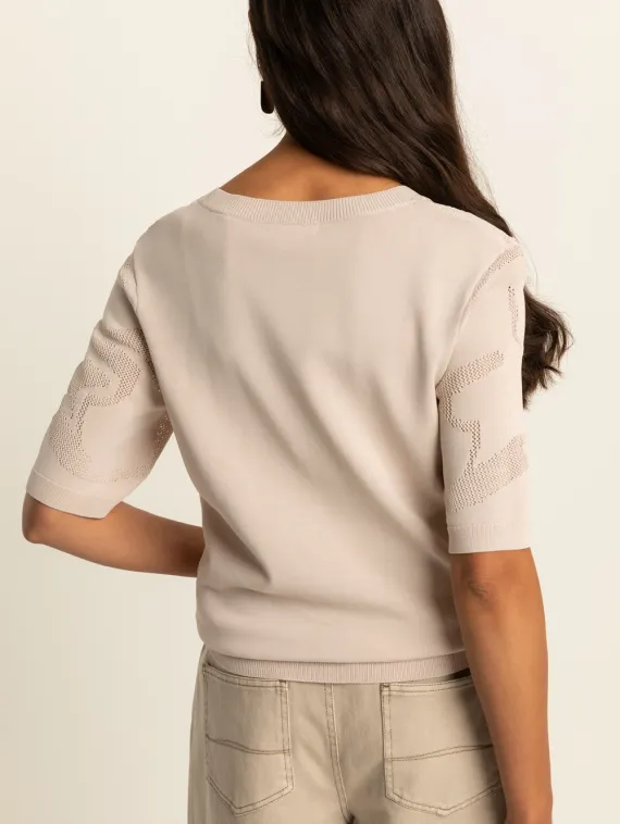 EXPRESSO Свитер с тканым узором