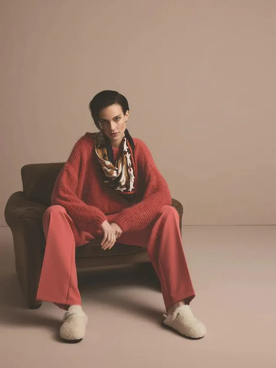 SUMMUM Брюки широкие шелковистые