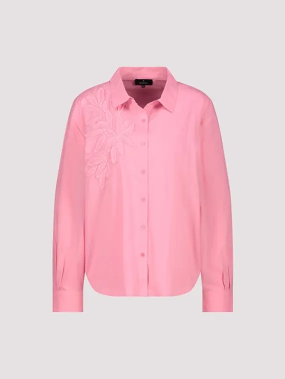 MONARI Блуза с аппликацией в виде цветов