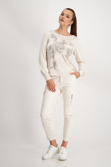 MONARI Блуза-рубашка с узором пэйсли