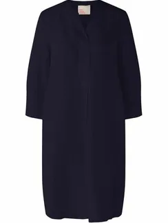 Oui Платье из льна и хлопка