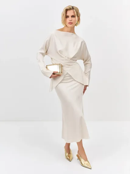 BULMER Блуза с драпировкой