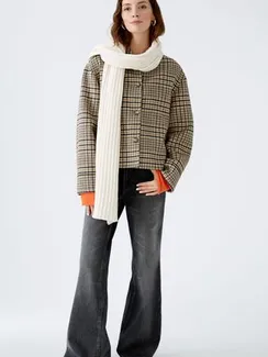 Oui Шарф из мягкого хлопка