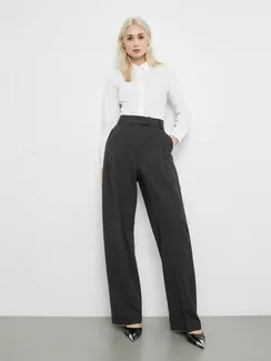 TAIFUN Брюки широкие со складками