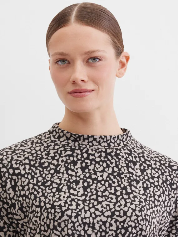 Elisa.and.me Джемпер с леопардовым принтом