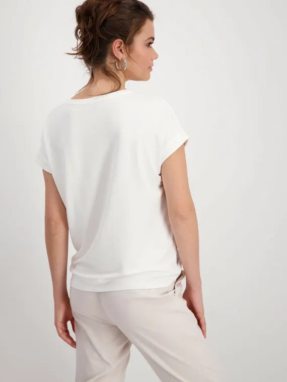 MONARI Футболка с буквами из страз