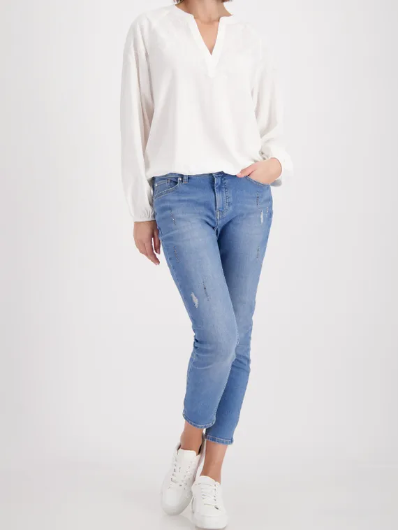 MONARI Блуза с вышивкой