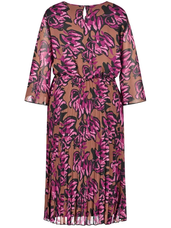 SAMOON Платье с плиссированной юбкой