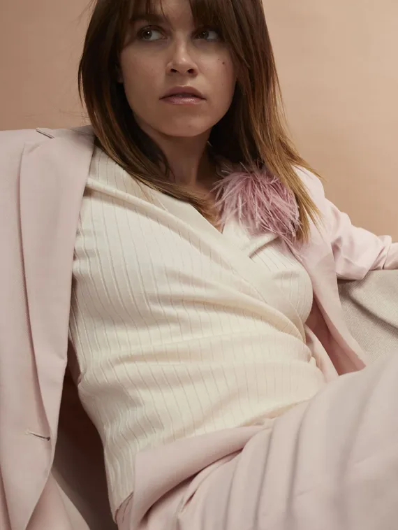 Oui Брюки со складками