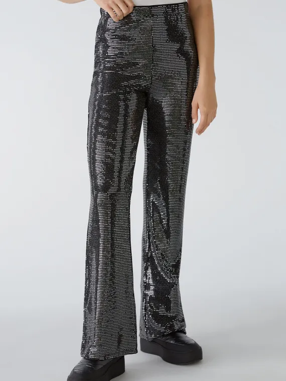 Oui Брюки с пайетками