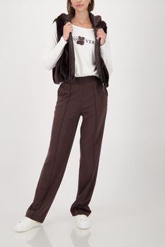 MONARI Брюки вискозные с надписью на поясной ленте