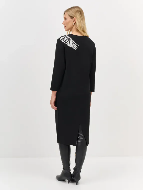 BULMER Вязаное платье с контрастным узором