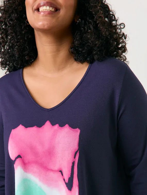 SAMOON Футболка с принтом