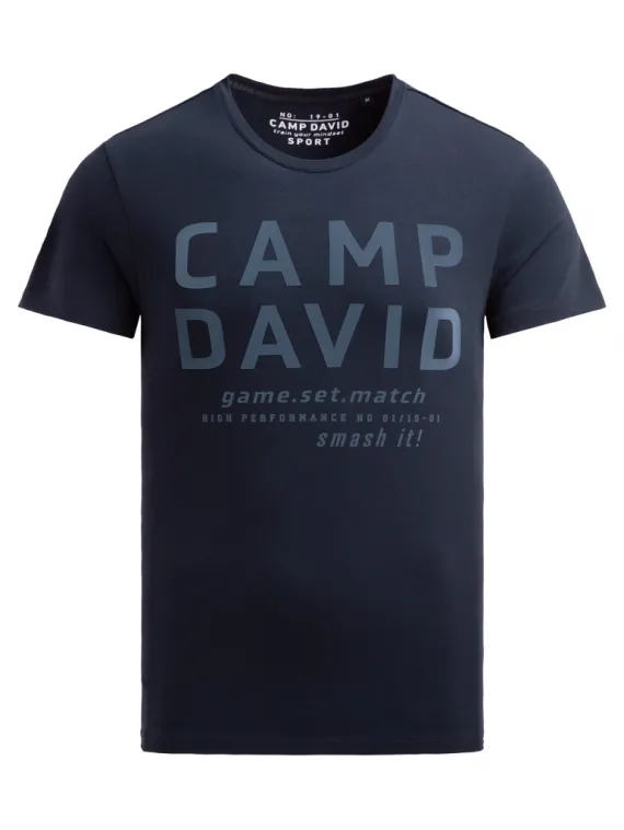 CAMP DAVID Футболка с логотипом
