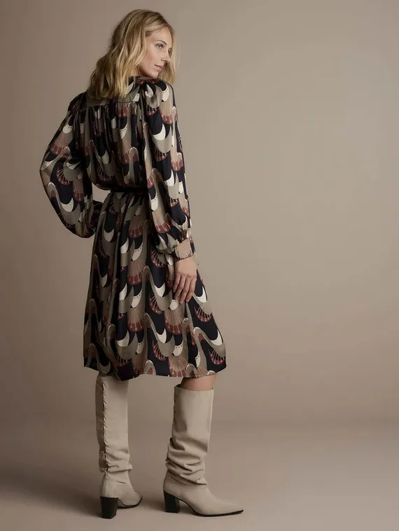 SUMMUM Платье с принтом