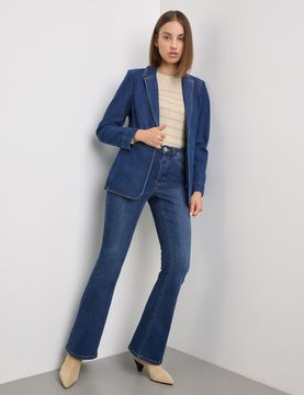 TAIFUN Пиджак джинсовый