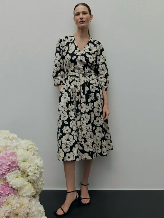 GERRY WEBER Платье с цветочным принтом