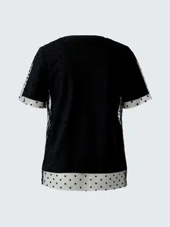 Oui Футболка с сеткой