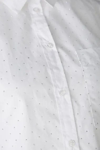 Oui Блуза хлопковая