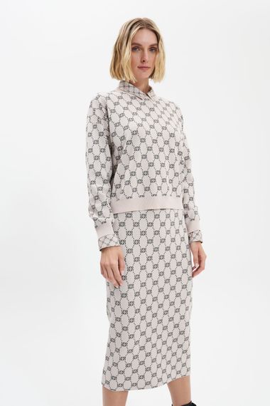 UNQ Джемпер вискозный с логотипами