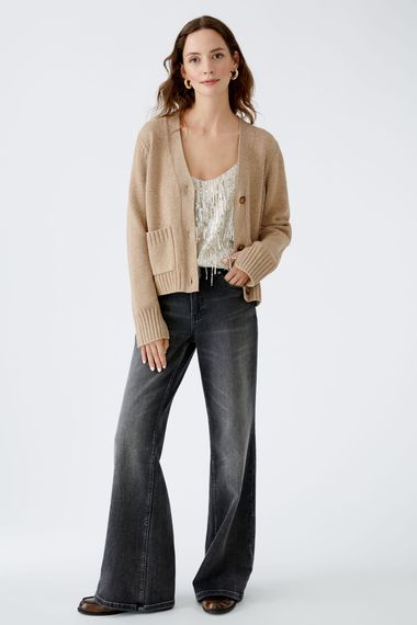 Oui Кардиган из смесовой шерсти