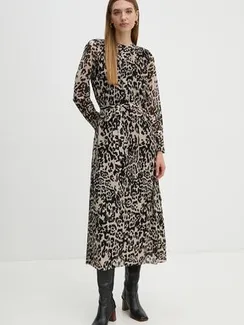 Oui Платье с принтом