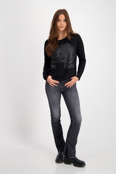 MONARI Футболка с принтом и пайетками