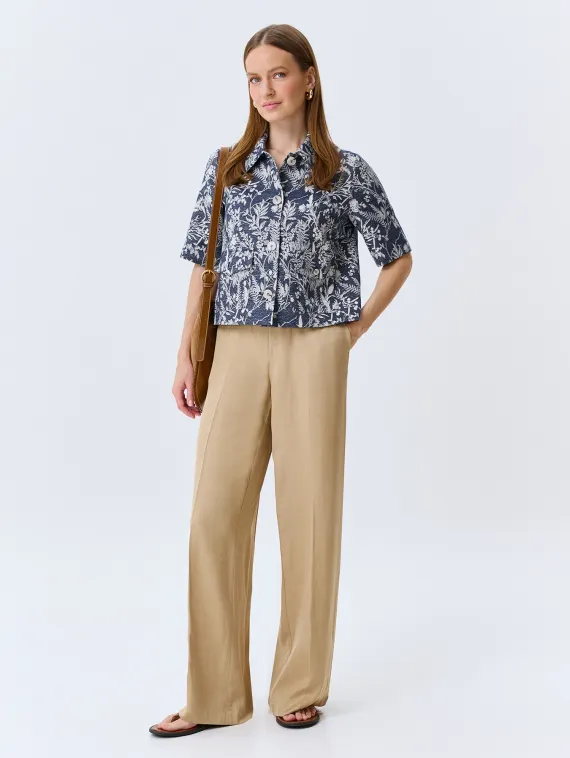 BULMER Расслабленные брюки из смесовой вискозы