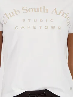 MONARI Футболка украшенная стразами